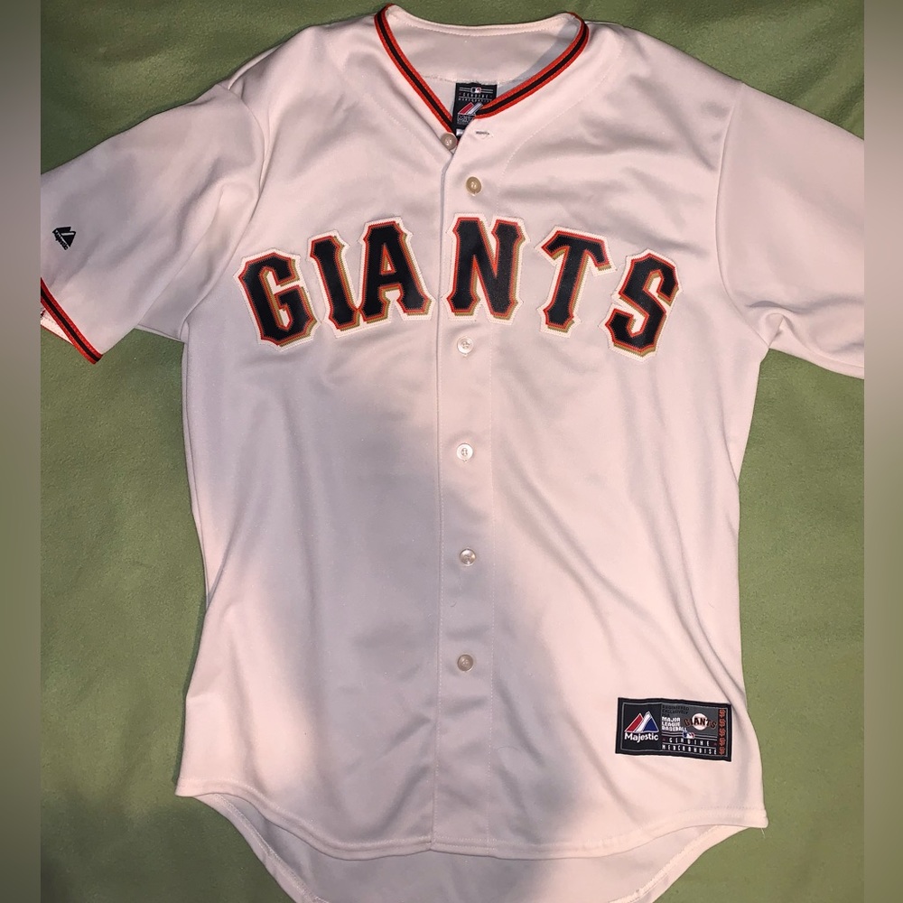 Authentic Buster Posey (#28) San Francisco Giants Jersey Stitched Men’s
